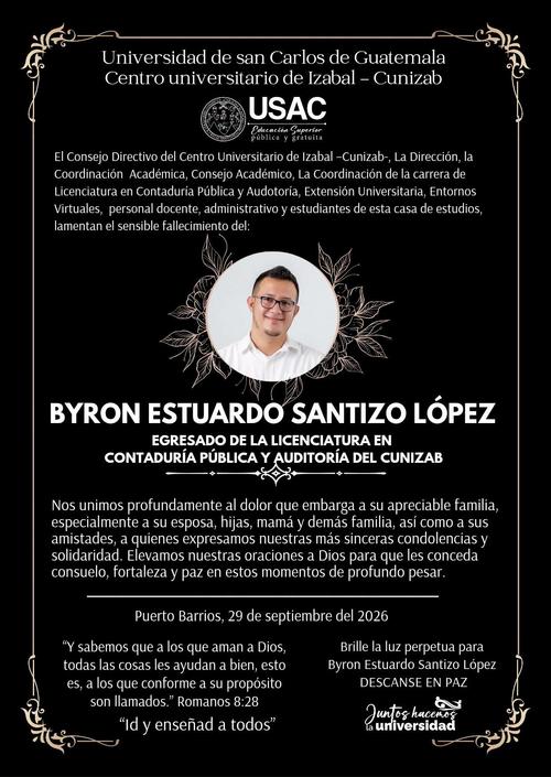 Byron Estuardo Santizo López, quien conducía la ambulancia murió en el percance vial. (Foto: Cunizab)