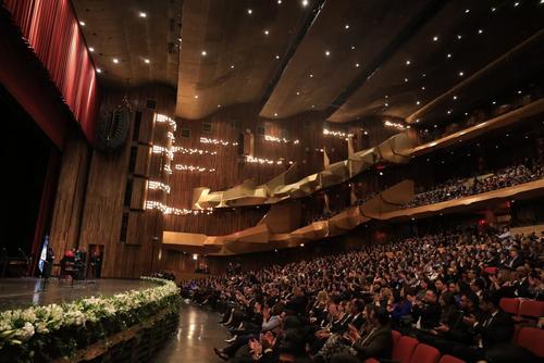 El escenario del Centro Cultural Miguel Ángel Asturias se prepara para recibir nuevas propuestas artísticas. (Foto: Centro Cultural Miguel Ángel Asturias)
