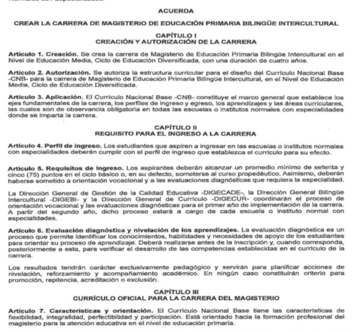 Las tres carreras durarán cuatro años. (Foto: DCA)
