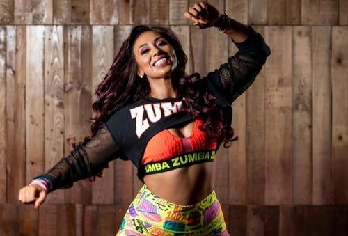 Ligia Corado disfruta de estar en movimiento en Zumba Fitness by Ligia. (Foto: Zumba Fitness by Ligia)