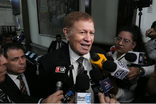 El presidente del Congreso, Luis Contreras dijo que la elección del nuevo jefe de la CGC podría ser agendada el 6 o 8 de octubre. (Foto: Wilder López/Soy502)