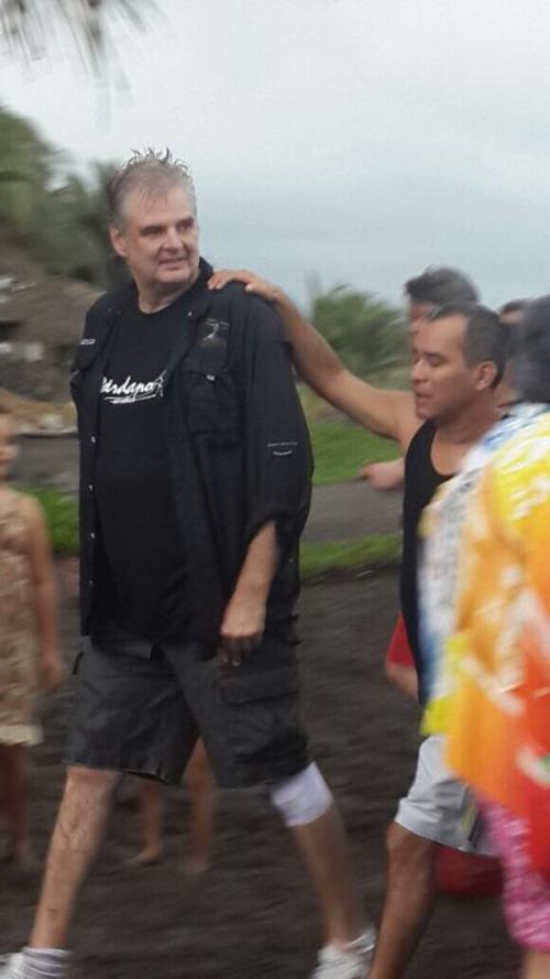 Martin Keller se salvó de milagro de un percance aéreo.