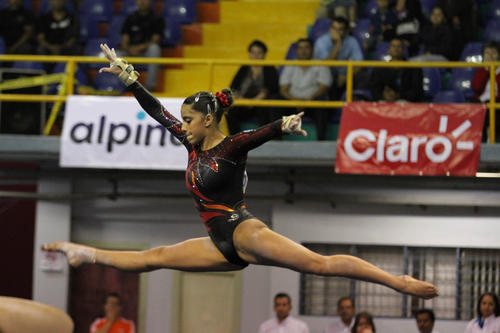 Viga de equilibrio, es una de las especialidades que más domina Ana Sofía. (Foto: COG)