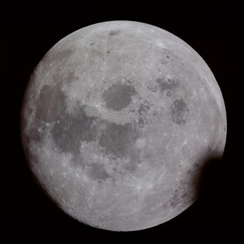 Vista de la superficie de la Luna. (Foto: NASA)