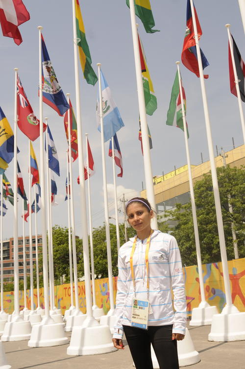 Mirna Ortiz compartió con Soy502 en la villa de deportistas. (Foto: Pedro Pablo Mijangos/Soy502)