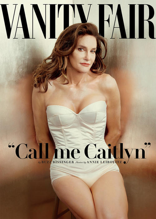 La famosa revista Vanity Fair fue la encargada de publicar la primera portada de Bruce como mujer.