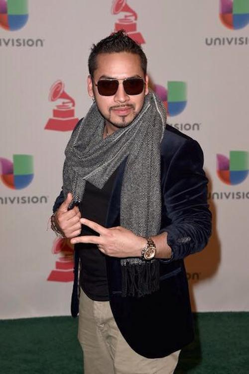 Andy Gálvez en la alfombra verde de la 15 entrega de los Latin Grammy. (Foto: Andy Gálvez oficial)