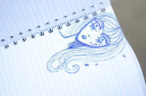 Jess tiene una gran habilidad para ilustrar. (Foto: Selene Mejía/Soy502)