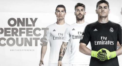 Nueva indumentaria de Real Madrid foto