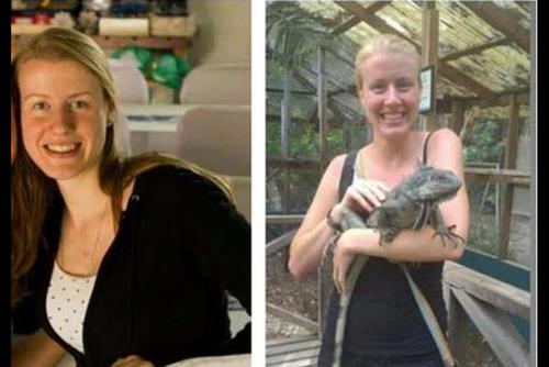 La joven funge como voluntaria para una organización humanitaria radica en el país.