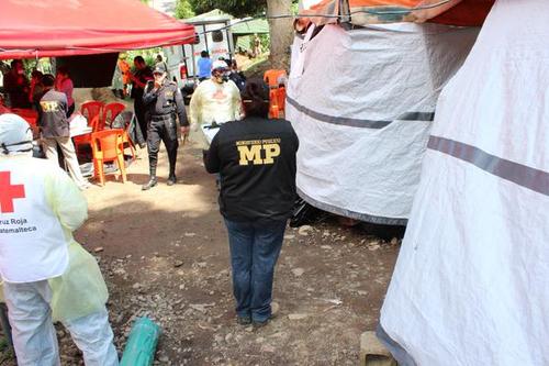 El MP también ha contribuido en el proceso de identificación de las víctimas de El Cambray II. (Foto MP)