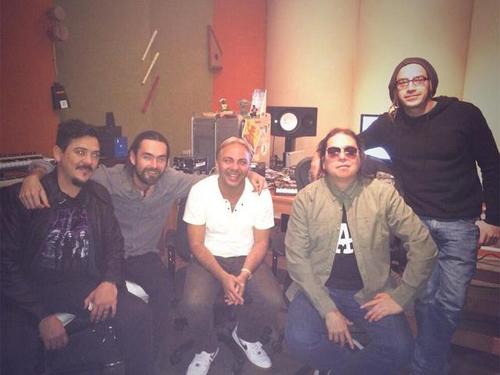 Cristian trabajó hace unos días una colaboración junto a la banda mexicana Genitallica, en la ciudad de Monterrey. (Foto: Twitter/Cristian Castro)