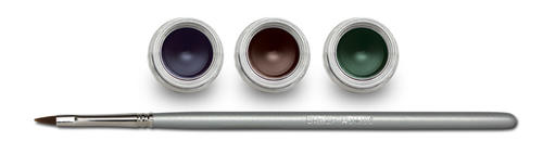 Delineadores en gel de tres colores de Carla Asmús