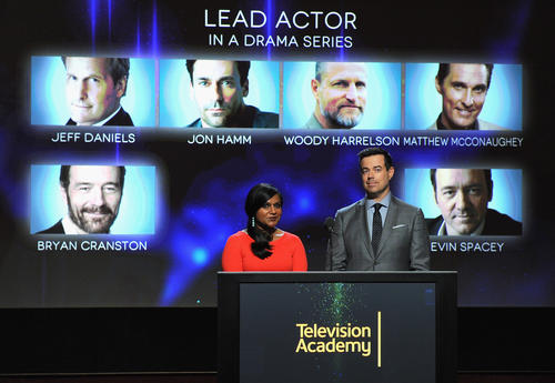 Los nominados como mejores actores.