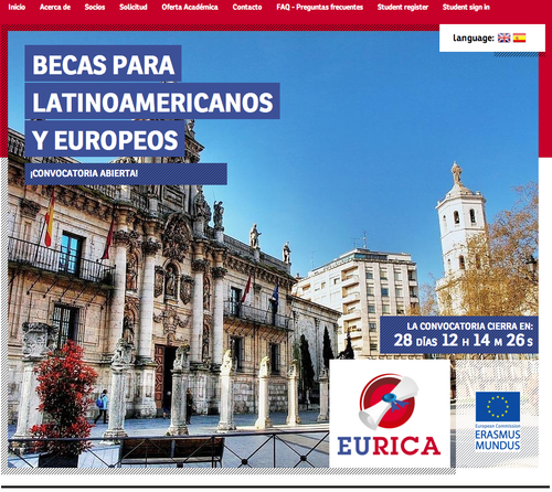 El portal www.eurica.nl ya empezó con la recepción de papelería de los interesados para viajar a Europa y reforzar sus conocimientos.