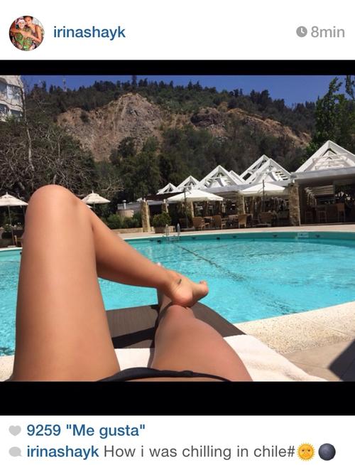 Las piernas de irina foto