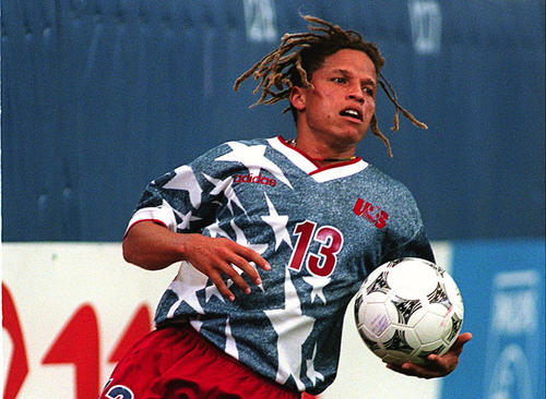 Cobi era famoso por sus rastas, uno de los ídolos de la Selección de Estados Unidos.