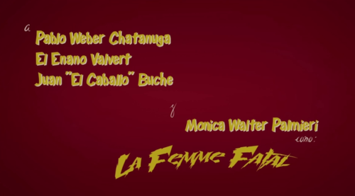 Los gráficos simulan la tipografía de las películas de lucha de los años 70. (Foto: YouTube)