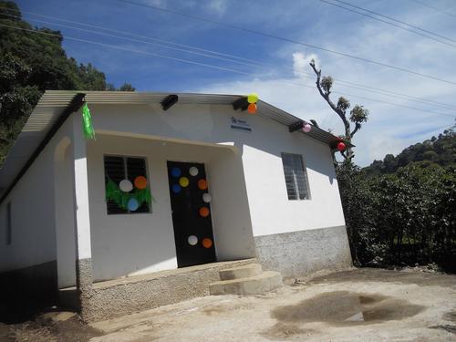 Foto de una vivienda terminada por Hábitat en Sololá. (Foto: Hábitat para la Humanidad)