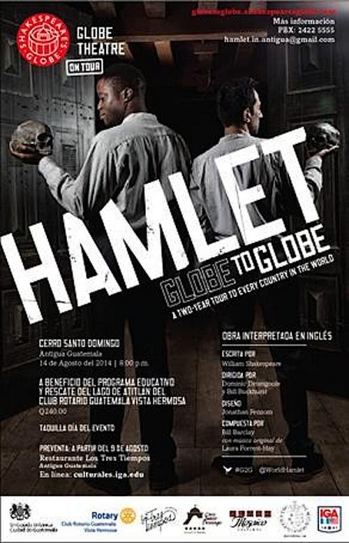 la obra de William Shakespeare "Hamlte", toca suelo nacional. (Afiche: