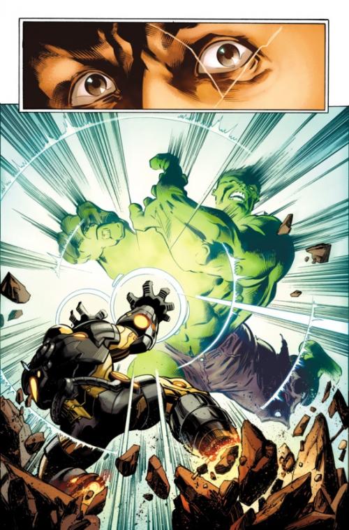 El enfrentamiento entre Iron Man y Hulk, finalmente, fue llevado a la pantalla grande y será en la próxima entrega de la película "The Avengers: Age Of Ultron", que será estrenada a nivel mundial el 1 de mayo. (Foto: Marvel Comics)