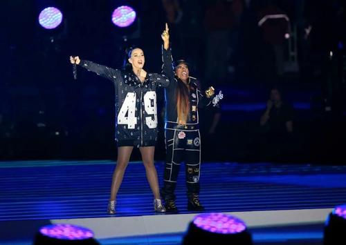Missy Elliot ingresó sorpresivamente al escenario (Foto: AFP)