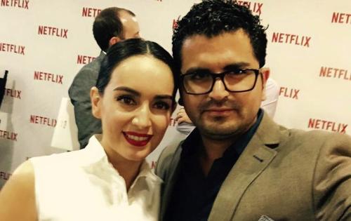El director guatemalteco Kennet Müller, junto a la actriz Ana de la Reguera, parte del jurado de los premios Netflix México. (Foto: Kenneth Müller oficial)