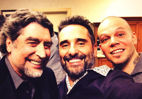 Jorge Drexler posteó una "selfie" histórica, junto a sus amigos, Joaquín Sabina y René Pérez, vocalista de Calle 13. (Foto: Jorge Drexler oficial)