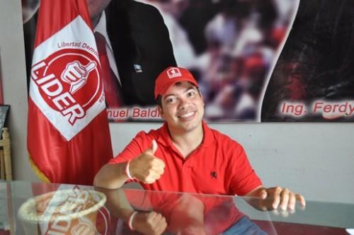 "Manuelito" Morales buscó la Alcaldía de Chiquimula por el partido Lider. (Foto MiChiquimula)