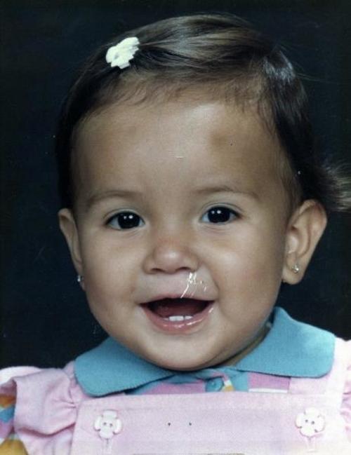 Natalia Chang, cuando tenía un año. (Foto: Familia Chang)