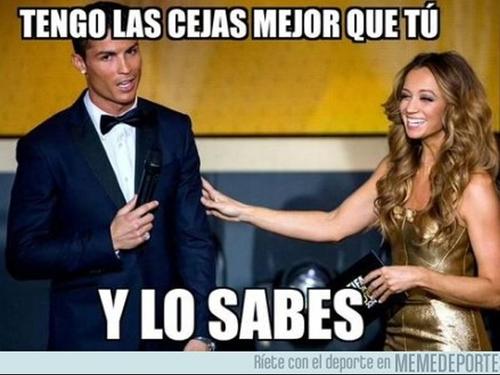 Memes cr7 balón de oro 10