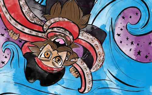 Las ilustraciones de Pérez son muy coloridas. (Diseño: Jess Pérez)