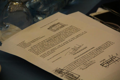 La carta de renuncia del diputado Pedro Muadi fue presentada en la instancia de Jefes de Bloque. (Foto: Alexis Batres/Soy502)