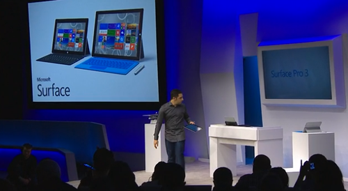 Surface Pro 3, viene integrado con un procesador Core i7
