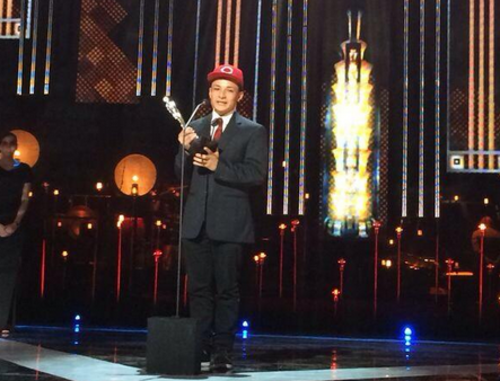 El guatemalteco Brandon López recibió el Premio Ariel a Mejor Actor.