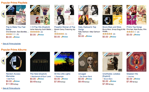 Prime Music. (Foto: Amazon)