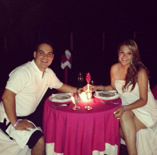 Banny y Mitzie, en una de las últimas cenas de reconciliación.