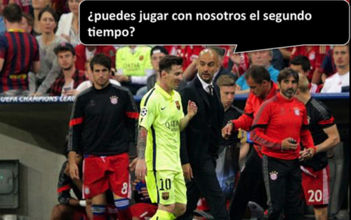 Pep Guardiola fue motivo de la mayoría de "memes" en las redes sociales. (Imagen: Internet)