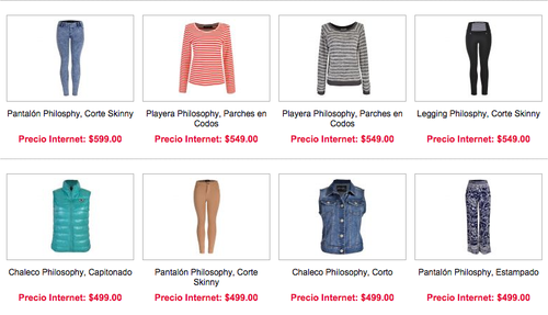 La cadena de tiendas Sears, ha comercializado la marca Philosophy desde hace tres años (Foto: sears.com.mx)