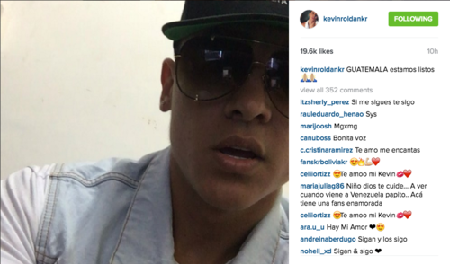 Kevin Roldán compartió cada momento de su visita a Guatemala. (Foto: Tomada de Instagram).