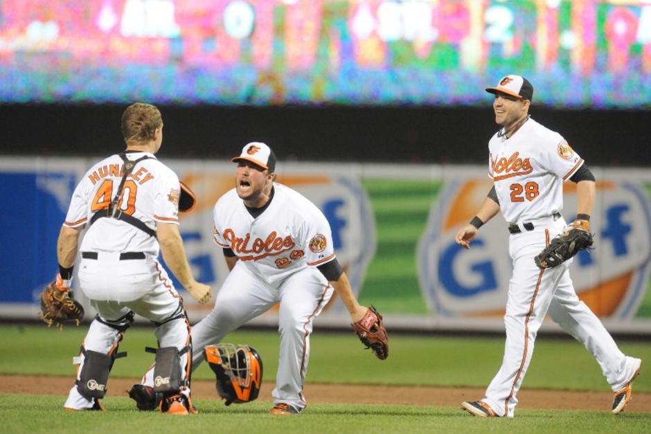 Los Orioles de Baltimore blanquearon por 5-0 a los Angelinos de Los Ángeles. (Foto: AFP)