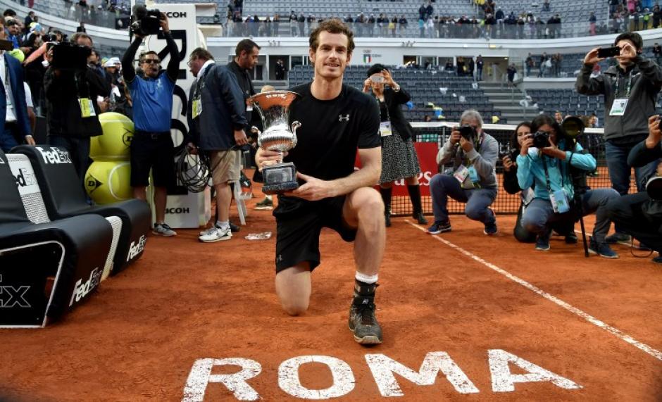 Murray derrotó a Djokovic en el día de su cumpleaños y tomó venganza del Open de Madrid. (Foto: AFP)