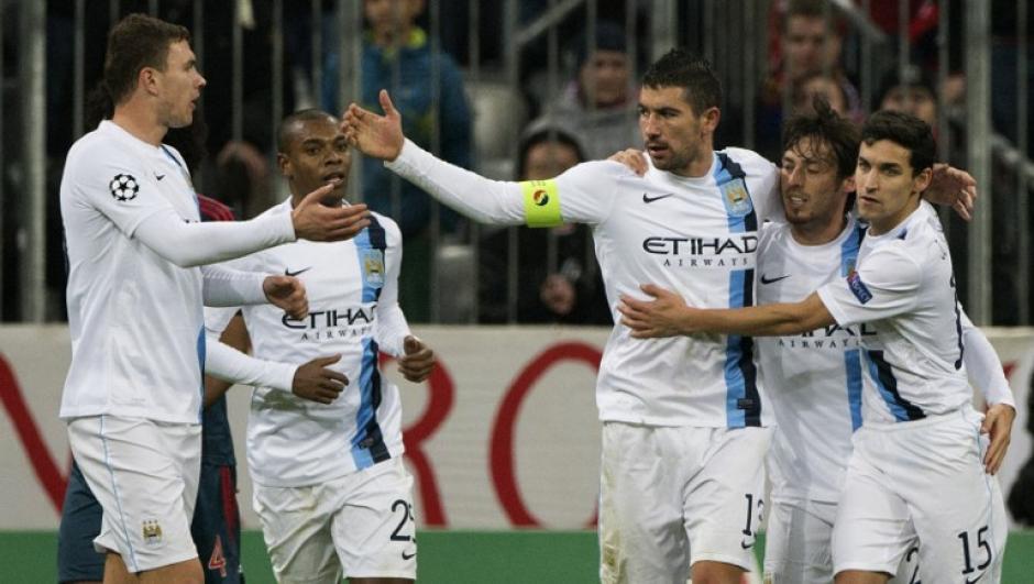 El Manchester City dio la sorpresa de la jornada al derrotar al Bayern Munich a domicilio. (Foto: John Macdougall/AFP)