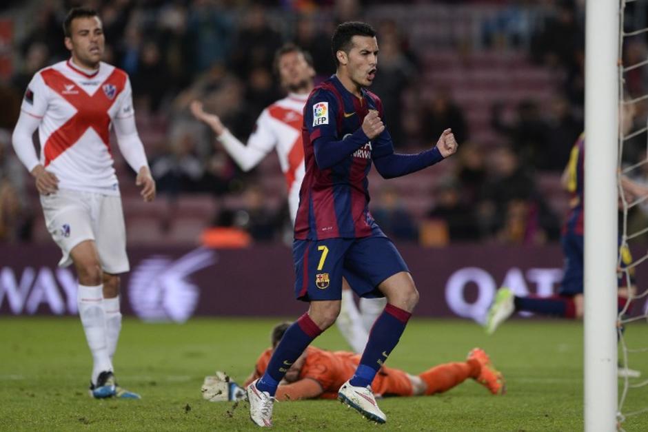 Pedro anotó el gol que le dio la más reciente Supercopa de Europa al Barcelona. (Foto: AFP)
