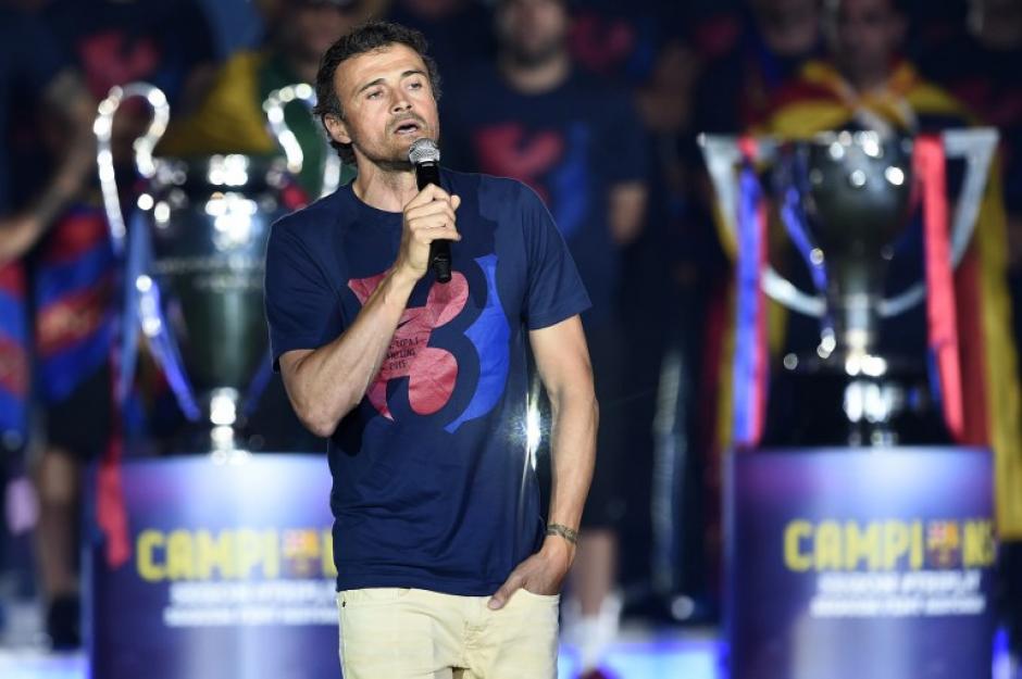 Luis Enrique Martínez firmó como entrenador del Barcelona hasta el 2017. (Foto: AFP)