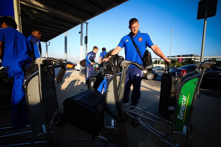 Los australianos llegaron este miércoles por la tarde a Curitiba, Brasil. (Foto: AFP)