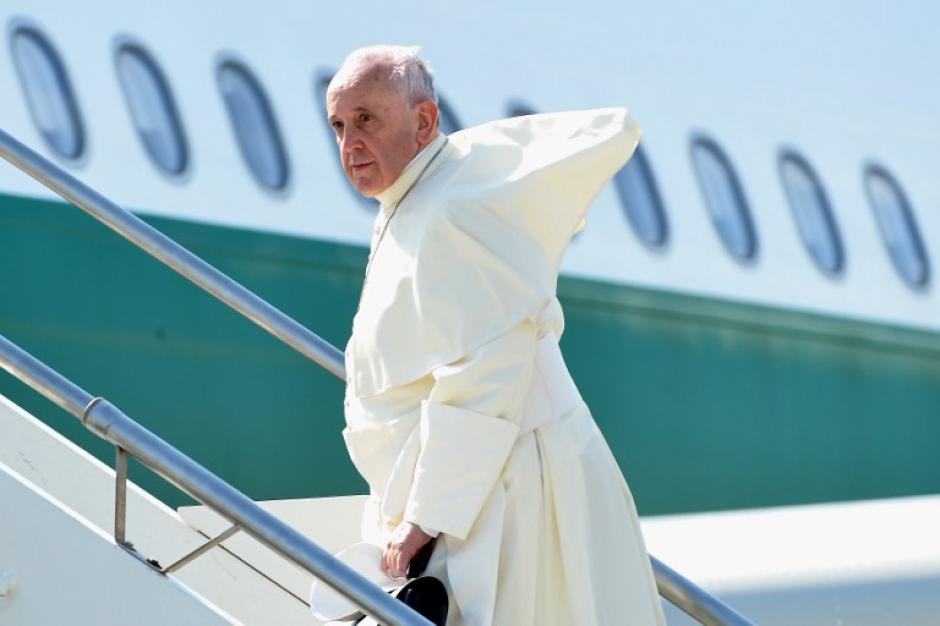 El papa Francisco inicia su tercer viaje internacional y es la primer visita de un pontífice a Asia desde 1989 cuando lo realizó Juan Pablo II. (Foto: AFP) 
