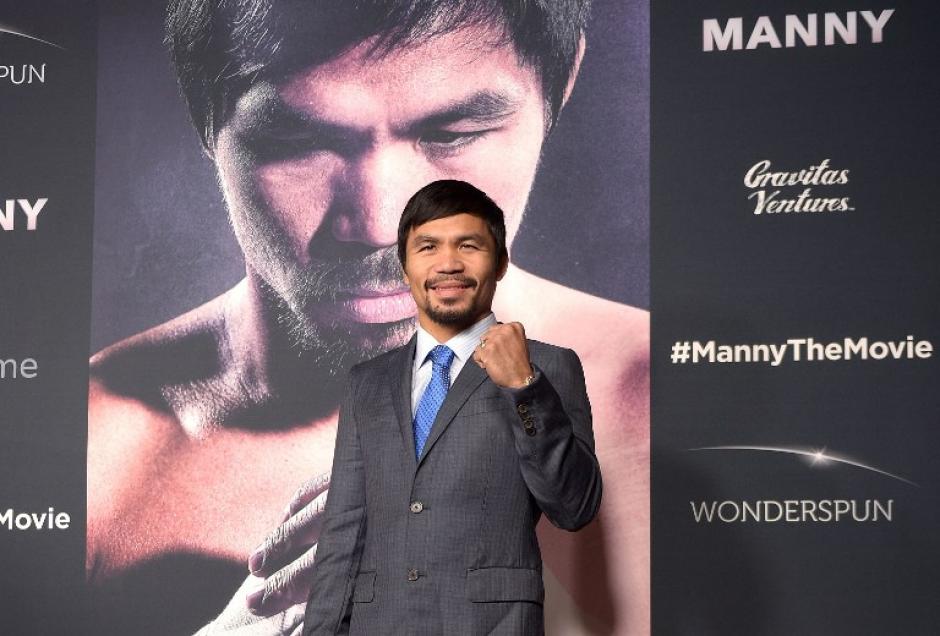 Pacquiao retó a Mayweather en Twitter. (Foto: AFP)