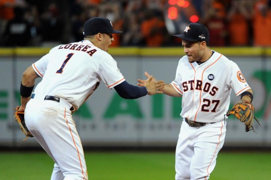 Los Astros están a un juego de pasar a la final de la Liga Americana. (Foto: AFP)