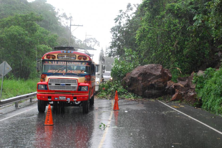 El Suroccidente del país continúa con lluvia intensa, mientras la depresión tropical se aleja del país. (Foto: Nuestro Diario)